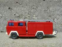 Wiking Magirus Deutz Feuerwehrfahrzeug fotografiert am 13-04-2009.