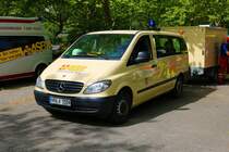 ASB Mercedes Benz Vito am 18.06.22 bei der Bundesübung des ASB in Mainz am Bereitstellungsraum