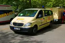 ASB Mercedes Benz Vito am 18.06.22 bei der Bundesübung des ASB in Mainz am Bereitstellungsraum