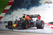 Wandbemalung (legales Grafitti) in der Unterführung zum Paddog des Circuit Zandvoort. Gesehe beim Besuch des ADAC GT Masters am 25.6.2022