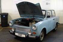 =Sachsenring Trabant steht in der Ausstellung der Technorama 2022 in Kassel, 03-2022