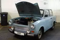 =Sachsenring Trabant steht in der Ausstellung der Technorama 2022 in Kassel, 03-2022