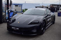 Porsche Taycan das neue Safety Car (erste vollelektrische Sportwagen von Porsche) von Manthey Racing betreut und eingesetzt, für den Porsche Carrera Cup Deutschland. der auch am 25.06.2022 im Rahmen Programm des ADAC GT Masters Weekend im Niederländischen Zandvoort startet.