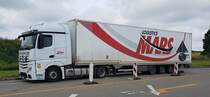 =MB-Sattelzug von MARS-Logistics, gesehen im Juni 2022