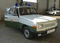 =Wartburg als Polizeifahrzeug, gesehen bei der Technorama 2022 in Kassel, 03-2022