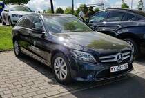 =MB E-Klasse als Dienstfahrzeug der BUNDESWEHR, abgestellt auf dem Parkplatzgelände der RettMobil 2022 in Fulda, 05-2022