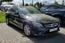 =MB E-Klasse als Dienstfahrzeug der BUNDESWEHR, abgestellt auf dem Parkplatzgelände der RettMobil 2022 in Fulda, 05-2022