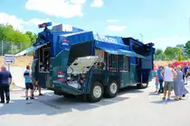 Bundespolizei Hünfeld Mercedes Benz/Rosenbauer Wasserwerfer 10.000 am 03.07.22 beim Tag der offenen Tür der Feuerwehr Fulda