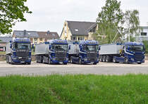 Scania R 580 Kipperflotte in Euskirchen - 01.05.2022