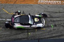 Boxenstopp der #12 Toyota GR Supra GT4 vom Team: Piro Sports-Burg Zelem Foundation, Fahrer: Marcel Lenerz und Cedric Piro, ADAC GT4 Germany Ständiges Rahmenprogramm des ADAC GT Masters Weekend, Niederlande Zandvoort am 25.6.2022