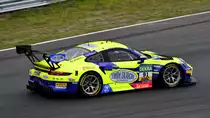 #91 Porsche 911 GT3 R, Team Joos Sportwagentechnik: Fahrer: Christian Engelhart und Ayhancan Güven, Training am Samstags, ADAC GT Masters Weekend im Niederländischen Zandvoort am 25.6.2022