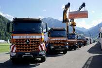 MB Kipper von Bolzli am 26.6.22 beim Trucker Festival Interlaken.