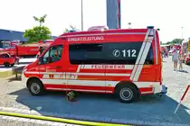 Feuerwehr Groß Gerau Mercedes Benz Sprinter ELW am 03.07.22 beim Tag der offenen Tür