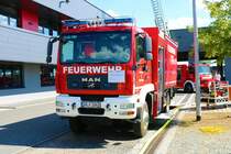 Feuerwehr Groß Gerau MAN GW-L am 03.07.22 beim Tag der offenen Tür