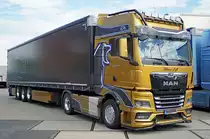 MAN TGX 18.640 am 13.07.2022 in Mönchengladbach.