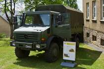 Unimog U 5000, war am Tag der offenen Tür bei der luxemburgischen Armee zu sehen. 10.07.2022 