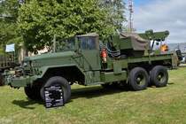 Abschlepper LKW M543 A2, von 1969 bis 2008 im Einsatz war am Tag der offenen Tür bei der luxemburgischen Armee ausgestellt. 10.07.2022 