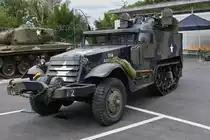 M 16 Halbkettenfahrzeug, war am Tag der offenen Tür bei der luxemburgischen Armee zusehen. 10.07.2022 