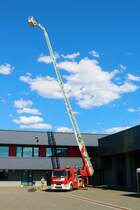 Feuerwehr Groß Gerau IVECO/Magirus DLK 23/12 am 03.07.22 beim Tag der offenen Tür
