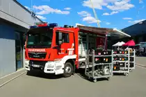 Feuerwehr Groß Gerau MAN TGM GW-G am 03.07.22 beim Tag der offenen Tür
