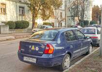 Rückansicht: Renault Thalia in Februar 2021.