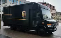 =MB Vario von UPS auf Zustelltour in Fulda, 05-2022