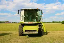 Claas Lexion 640 am 05.07.22 bei Maintal
