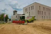 Claas Lexion 540 am 09.07.22 bei Eschborn