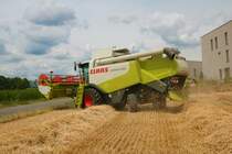 Claas Lexion 540 am 09.07.22 bei Eschborn