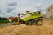 Claas Lexion 540 am 09.07.22 bei Eschborn