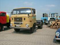 IFA W50L/Sz der IFA Freunde Eisenachbeim Oldtimertreffen in Hartmannsdorf