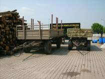 HW60 und HL61.02 auf dem hinteren Ausstellungsgel�nde am Nutzfahrzeugmuseum Hartmannsdorf