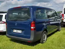 =MB Viano der BUNDESWEHR, steht auf dem Parkplatzgelände der RettMobil 2022 in Fulda, 05-2022