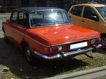 Heckansicht eines Simca 1501 Special. Parkplatz der  Alten Dreherei  in Mülheim an der Ruhr am 16.07.2022.