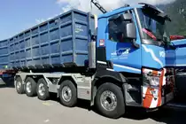 Ein Renault Container von Von Allmem Transporte am 26.6.22 beim Trucker Festival Interlaken.