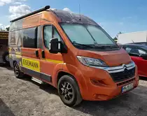 =Citroen Jumper von EISEMANN steht auf dem Parkplatz der Rettmobil 2022, 05-2022