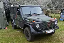 Mercedes Benz  WOLF  der Bundeswehr, zu Gast am Tag der offenen T�r bei der luxemburgischen Armee. 10.07.2022