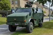 KMW Dingo der luxemburgischen Armee, gesehen am Tag der offenen Tür bei der luxemburgischen Armee. 10.07.2022