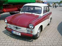 Trabant 600 beim Oldtimertreffen am Nutzfahrzeugmuseum Hartmannsdorf 2009