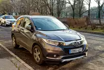 Honda HR-V der zweiten Generation, gesehen in Februar 2021.