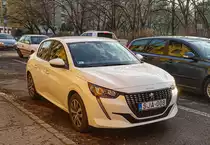 Peugeot 208 der zweiten Generation. Foto: 02.2021.