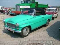 Skoda Felicia auf dem hinteren Gel�nde beim Oldtimertreffen in Hartmannsdorf 