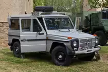 Mercedes Benz  WOLF , war am Tag der offenen T�r bei der luxemburgischen Armee zu sehen. 10.07.2022