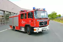 Feuerwehr Eschborn MAN LF 16/12 (Florian Eschborn 1-44) am 09.07.22 bei einen Fototermin