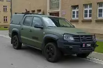 VW Amarok, war am Tag der offenen Tür bei der luxemburgischen Armee zu sehen. 10.07.2022 