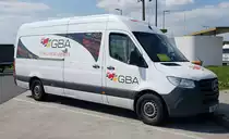 =MB Sprinter von GBA rastet im April an der A 3