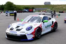Im Fahrerlager #7, Porsche 911 GT3 Cup, Fahrer: Christof LANGER , FACH AUTO TECH, Rahmenprogramm des ADAC GT Masters Weekend im Niederländischen Zandvoort am 25.6.2022