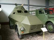 Panzerfahrzeug auf Basis Ph�nomen im Nutzfahrzeugmuseum Hartmannsdorf