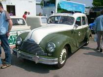 Alter EMW, diesmal als VoPo Fahrzeug, beim Oldtimertreffen in Hartmannsdorf