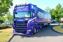 Scania Sattelzug am 16.07.22 beim ADAC Truck Grand Prix auf dem Nürburgring